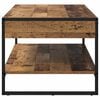 vidaXL Kaffebord Gamle tre 80 x 50 x 40 cm Konstruert tre
