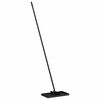 vidaXL Hage Nivelleringsrake Svart 45 x 25 x 200 cm Pulverlakkert st&aring;l