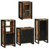 vidaXL Baderomsinnredningssett 4 stk. Flerfarget 55 x 35 x 60 cm