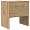 vidaXL Skrivebord Artisan Eik 70 x 50 x 76 cm