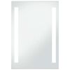 vidaXL LED-veggspeil til bad 60x80 cm