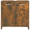 vidaXL Baderomsskap røkt eik 60x33x60 cm konstruert tre