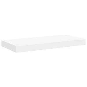 vidaXL Flytende vegghylle hvit 50x23x3,8 cm MDF