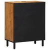 vidaXL Sideboard med hylle Brun 60 x 33 x 75 cm Massivt akasietre