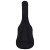 vidaXL Gitarveske for 4/4 (39") klassisk gitar svart 100x37 cm stoff