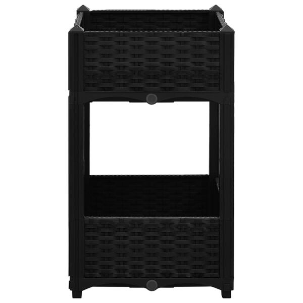 vidaXL Høybed 40x40x71 cm polypropylen