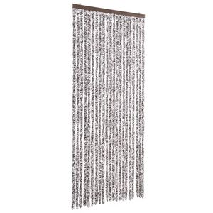 vidaXL Insektgardin 90x220 cm brun og beige