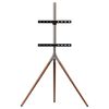 One For All TV-stativ 32"-65" m&oslash;rkebrun