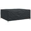 vidaXL M&oslash;belbeskyttelse Ensfarget Svart 250 x 210 x 90 cm 210D