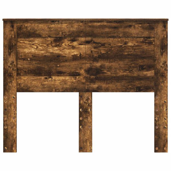 vidaXL Hodegavl med hodegjerde R&oslash;kt eik 120 cm Konstruert tre