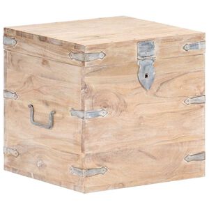 vidaXL Kiste 40x40x40 cm heltre akasie