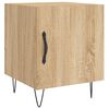 vidaXL Nattbord sonoma eik 40x40x50 cm konstruert tre