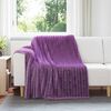 vidaXL Kastteppe Lilla 200 x 150 cm Fleece
