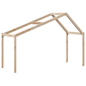 vidaXL Tak for barneseng 213x95,5x144,5 cm heltre furu