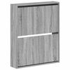 vidaXL Vegghengt skoskap ARNHEM 71 x 17 x 86 cm Konstruert tre
