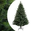 vidaXL Kunstig sammensatt juletre 120 cm PVC og metall Gr&oslash;nn