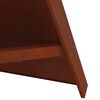 vidaXL B&aring;lplass Brun 58 x 40 x 100 cm Cortenst&aring;l