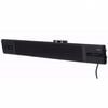 Sunred Vegg-/hengende terrassevarmer Nero 2400 W svart varme svart