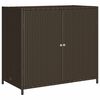 vidaXL Putekasse brun 83x45x76 cm polyrotting