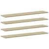 vidaXL Hylleplater 8 stk sonoma eik 100x20x1,5 cm sponplate