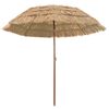 vidaXL Hageparasol 255 x 255 x 255 cm Polypropylen og polyester Rund