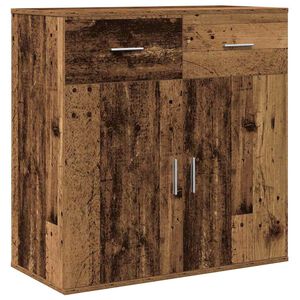 vidaXL Serviesskap Gammelt tre 78 x 38 x 80 cm Konstruert tre