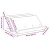 vidaXL Magasinreol Gammelt tre 65 x 53 x 28,5 cm Konstruert tre