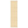 vidaXL Bambusteppe 80x300 naturell