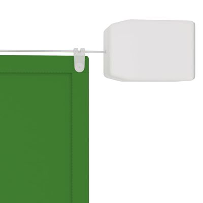 vidaXL Vertikal markise lysegrønn 60x360 cm oxford stoff