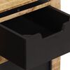 vidaXL Skjenk med 2 skuffer 55x35x60 cm heltre mango