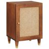 vidaXL Baderomsskap Brun 38 x 33,5 x 58 cm Konstruert tre