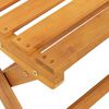 vidaXL Sammenleggbar hagebenk Brun 80 x 42 x 85 cm heltre akasie