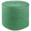 vidaXL Jute tau Gr&oslash;nn 100% Tossa jute