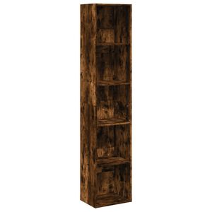 vidaXL Bokhylle r&oslash;kt eik 40x30x189 cm konstruert tre