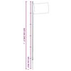 vidaXL Tyrkisk flagg og stang 6,23 m aluminium