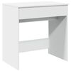 vidaXL Sminkebord med speil hvit 73x46,5x120 cm