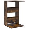 vidaXL Sidetabell R&oslash;kt eik 40 x 35 x 60,5 cm Konstruert tre