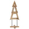 vidaXL Juletre Brun 120 cm Heltre teak