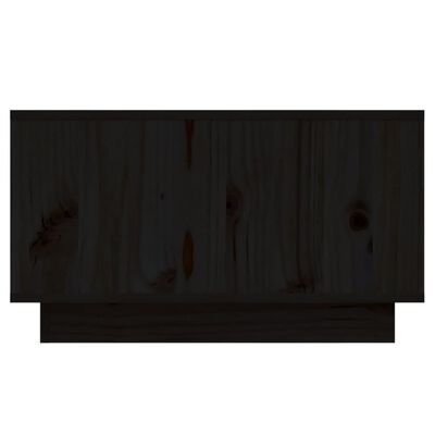 vidaXL Salongbord svart 55x56x32 cm heltre furu