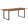 vidaXL Spisebord 200x100x75 cm heltre akasie
