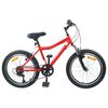 vidaXL Barnesykkel 20 Tommer 6-Speed for 6-11 &aring;r gammel R&oslash;d