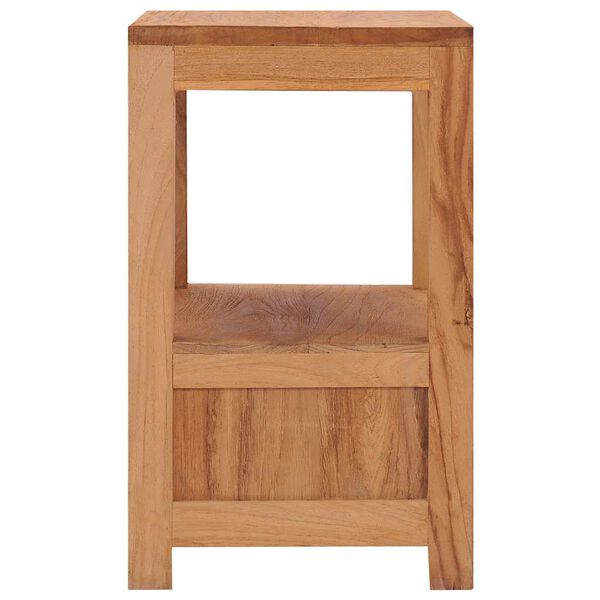 vidaXL Nattbord 40x30x50 cm heltre teak