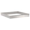 vidaXL Sneglegjerder 12 stk. 100 x 3,5 x 25 cm Rustfritt St&aring;l s&oslash;lv