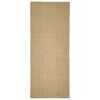 vidaXL Sisalteppe for klorestolpe 80x200 cm