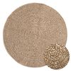 vidaXL Teppe ZIZUR 90 cm jute-utseende innend&oslash;rs og utend&oslash;rs