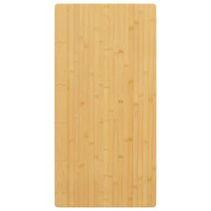 vidaXL Bordplate 50x100x1,5 cm bambus