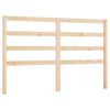 vidaXL Sengegavl 141x4x100 cm heltre furu