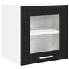 vidaXL Hengende skap Svart Eik 40 x 31 x 40 cm Konstruert tre