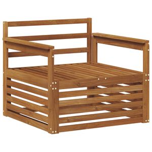 vidaXL 2 stk. Utesofa Naturlig