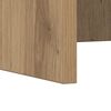 vidaXL Veggmontert skrivebord Veggmontert Artisan Eik 100 x 45 x 30 cm